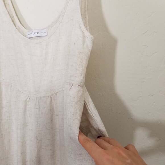 Petal & Pup Linen Jumpsuit Size XL - Picture 5 of 9